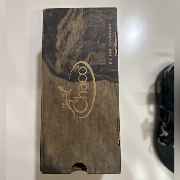 Chaco ZX/3 classic triple strapped size 7 black and white - Picture 9 of 9